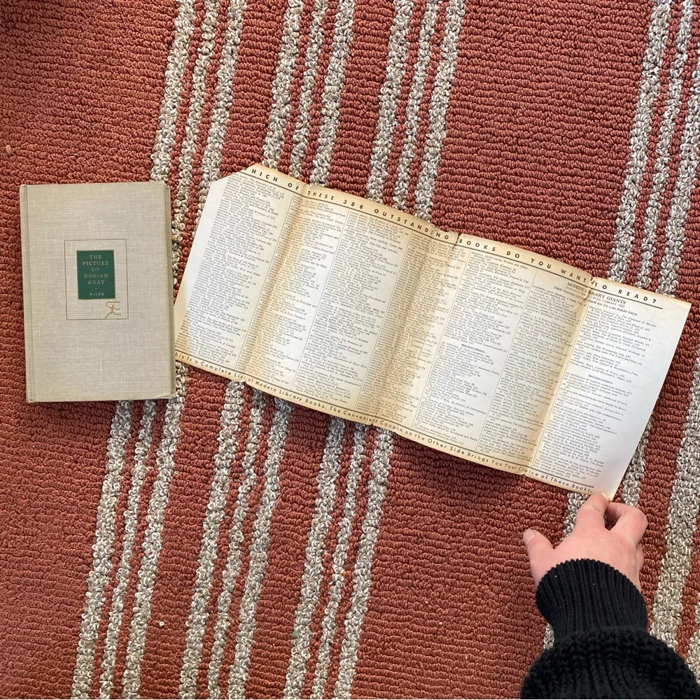 Rare 1954 Edition: The Picture of Dorian Gray & De Profundis by Oscar Wilde #125 - Picture 7 of 14